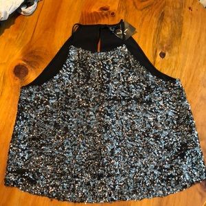 Beautiful Atmosphere sequined top